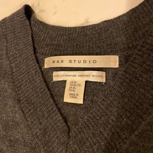 Max Studio Wool Pullover Sweater